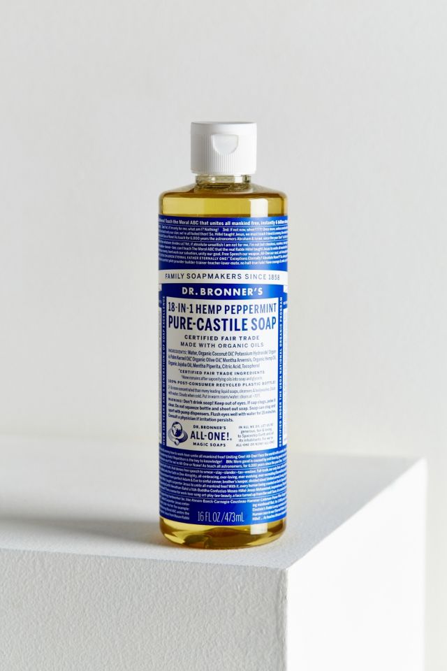 Dr. Bronner's Pure-Castile Large Liquid Soap | Urban Outfitters