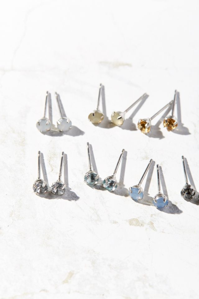 Ensemble de boucles d'oreilles à tige Ombre Sky #1
