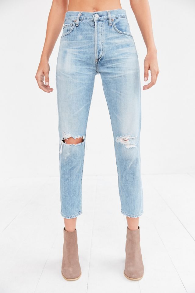 Liya high rise hot sale classic fit jeans