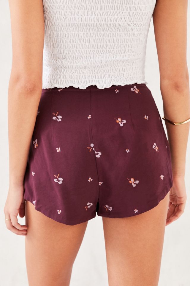 Kimchi Blue Whitney Floral Wrap Short #3