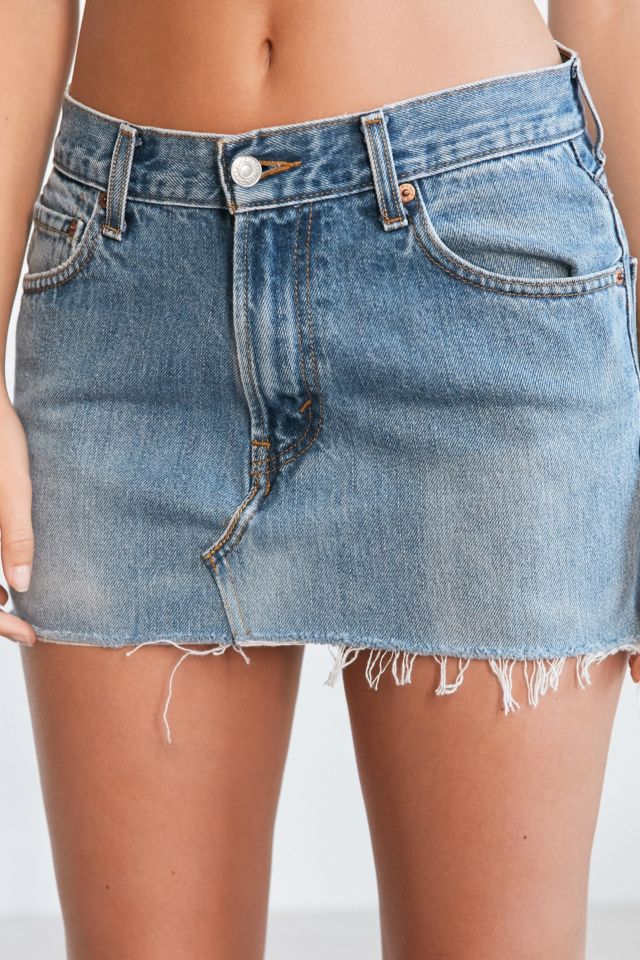 Urban Renewal Remade Denim Mini Skirt #1