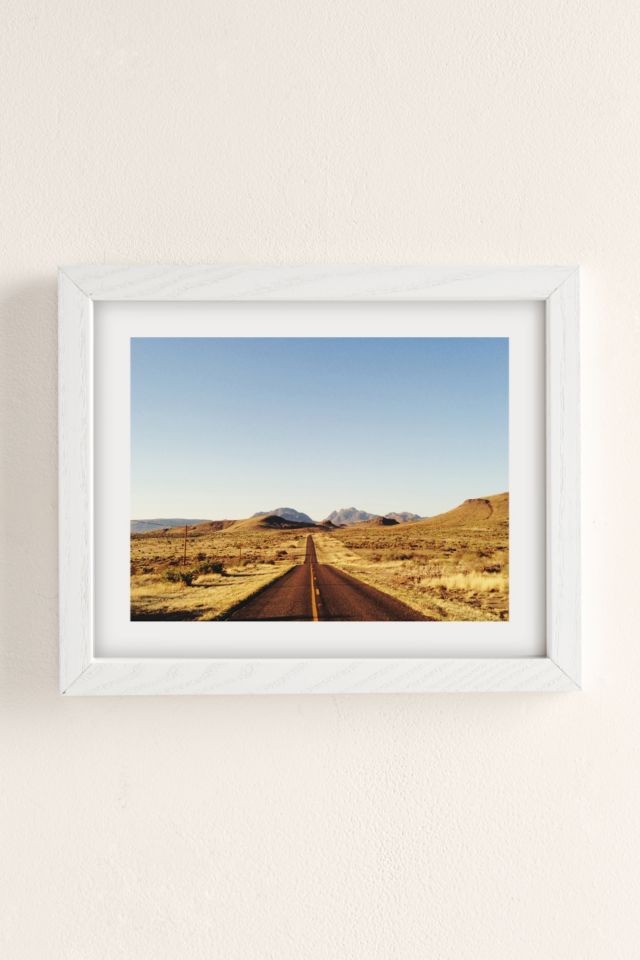 Kevin Russ Mountain Road Art Print | Urban Outfitters Canada