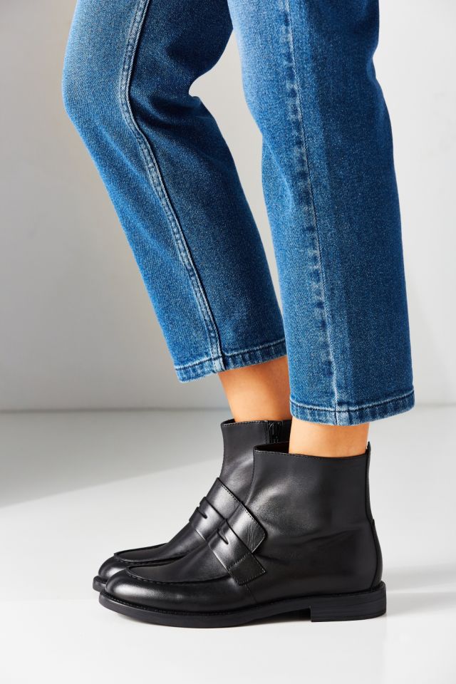 Vagabond amina leather 2025 buckle ankle boots