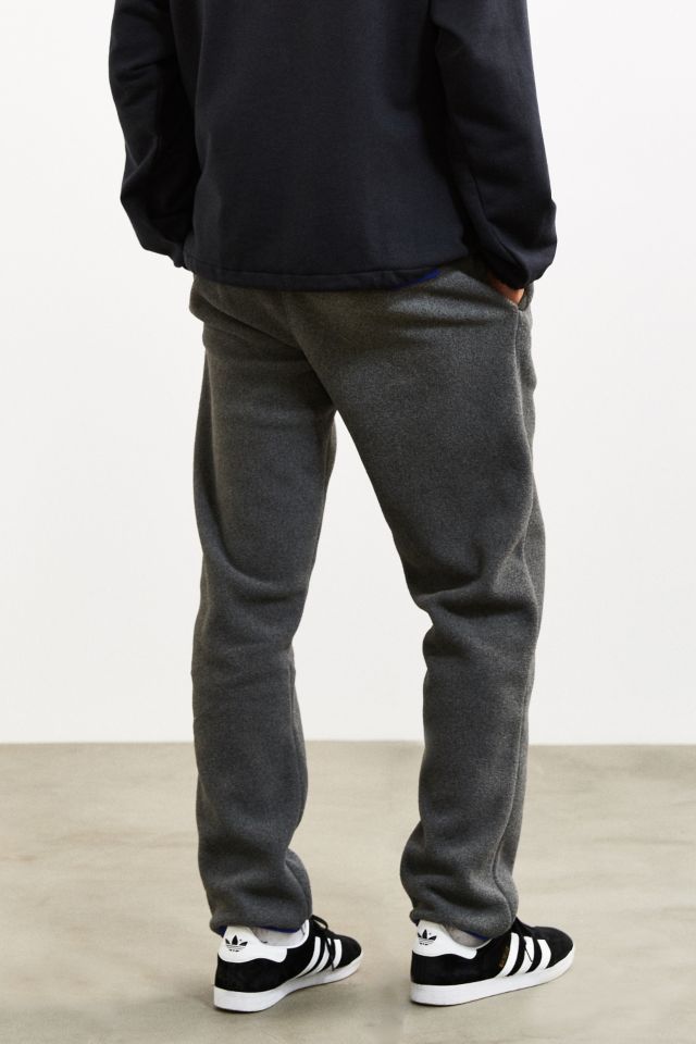 Shop Patagonia Men's Synchilla® Snap-T Fleece Pants Black/Forge Grey at itk  online store