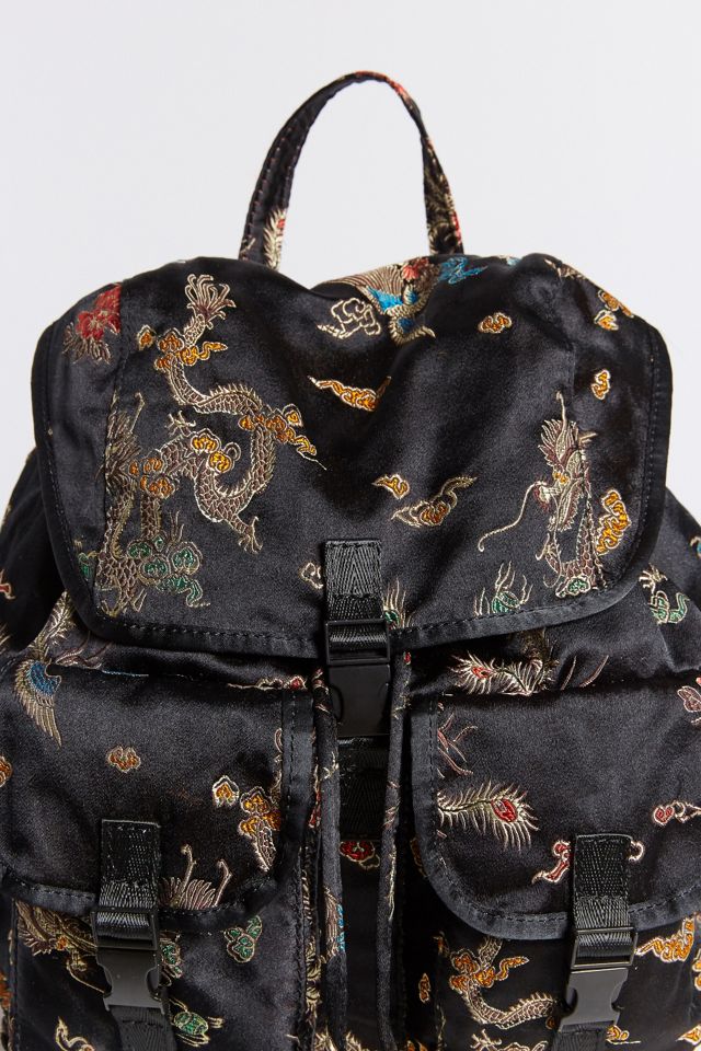 Silence + Noise Floral Drawstring Backpack | Urban Outfitters display picture 1