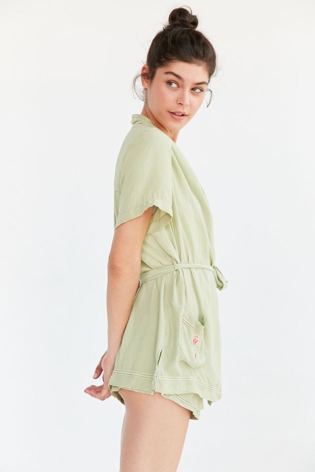 Out From Under Rose Robe | Urban Outfitters