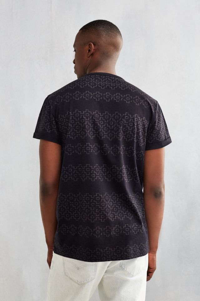Printed Roll Sleeve Tee #3