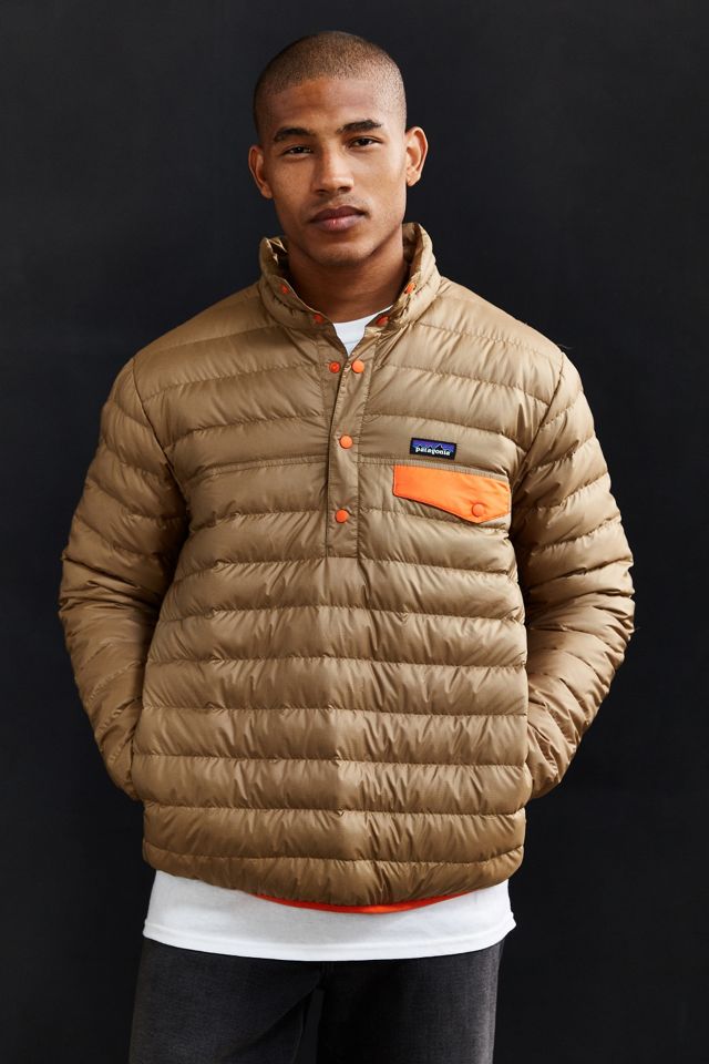 Patagonia Down Snap-T Pullover Jacket | Urban Outfitters Patagonia Down Snap-T Pullover Jacket | Urban Outfitters