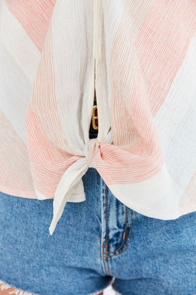 Cooperative Sherbet Tie-Front Halter Top #2