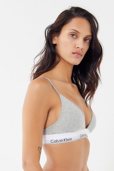 Calvin Klein Structured Cotton Lightly Lined Bralette