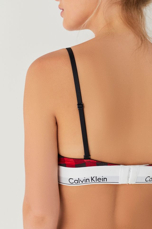 Calvin Klein Modern Cotton Triangle Bra - Belle Lingerie