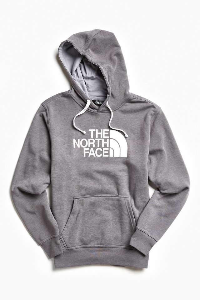 Half Dome Hoodie North Face Grey Sweatshirt Mens The North Face