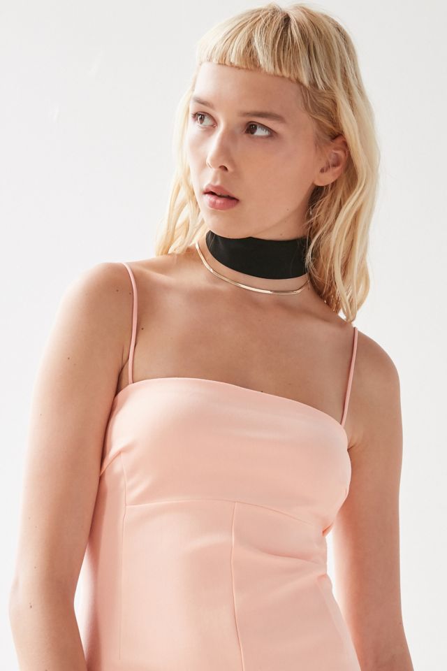 Silence + Noise Audrey A-Line Mini Slip Dress #5