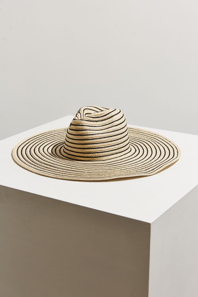 Urban Outfitters Striped Oversized Floppy Hat Silence + Noise Striped Oversized Floppy Hat | Urban Outfitters main image 4