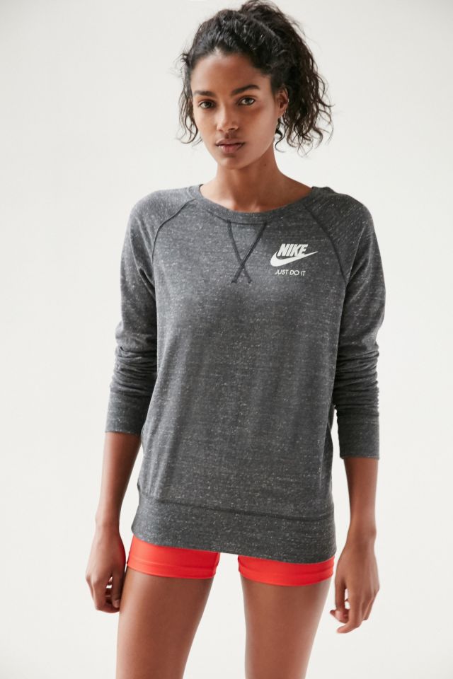 Nike gym vintage crew neck sweatshirt on sale