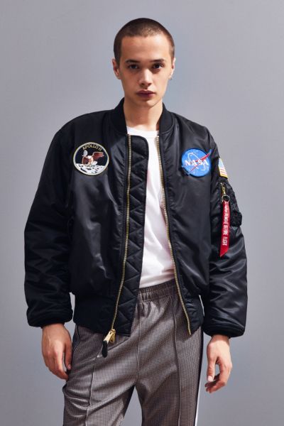 Nasa flight shop jacket alpha industries