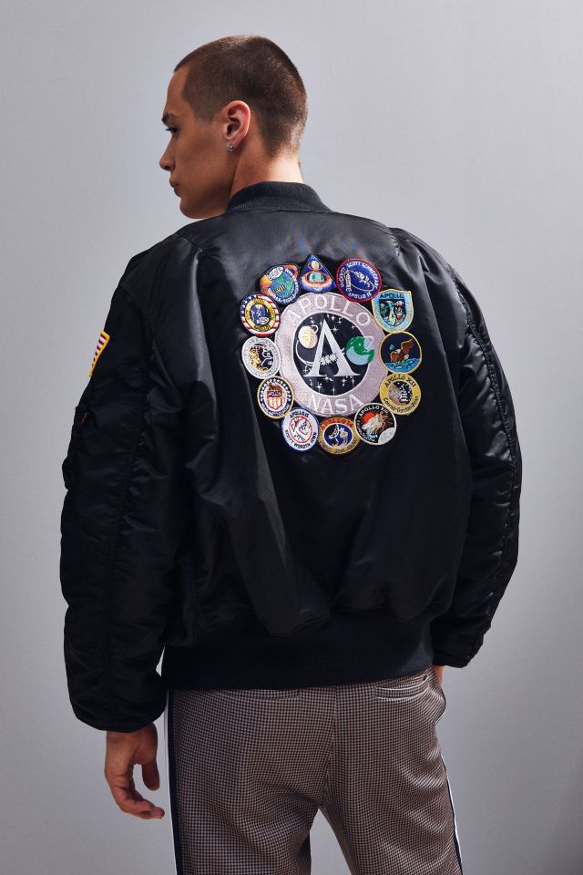 Alpha Industries NASA Apollo MA 1 Bomber Jacket