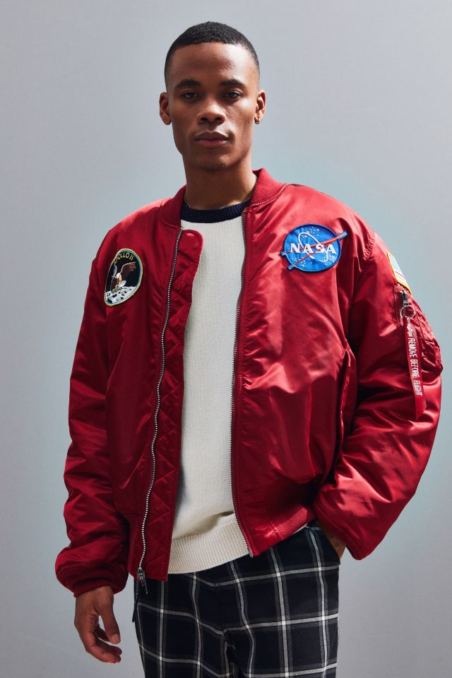 Nasa flight shop jacket alpha industries