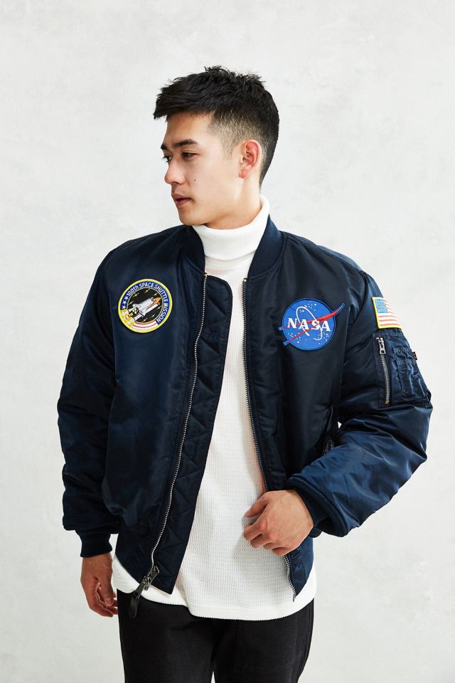 Urban outfitters 2025 nasa bomber jacket