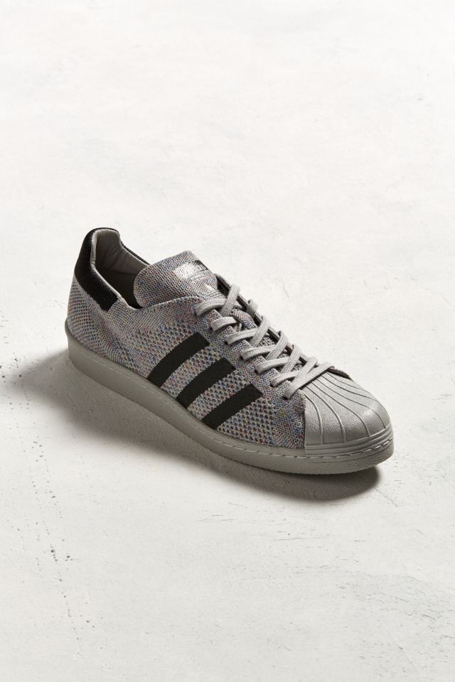 Superstar 80s primeknit shoes men's outlet grey