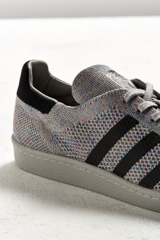 Superstar 80s store primeknit silver