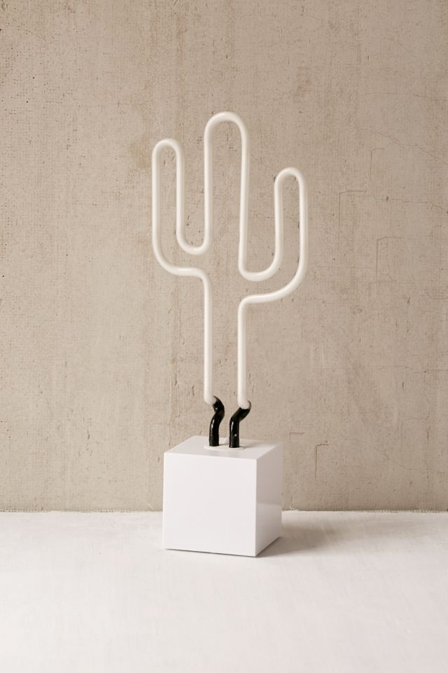 Neon Mfg. Cactus Neon Sign Table Lamp #1