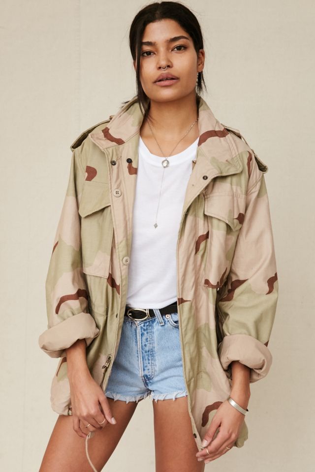 Urban Renewal Vintage Desert Camo Surplus Parka