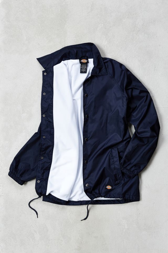 Dickies snap front hot sale nylon jacket