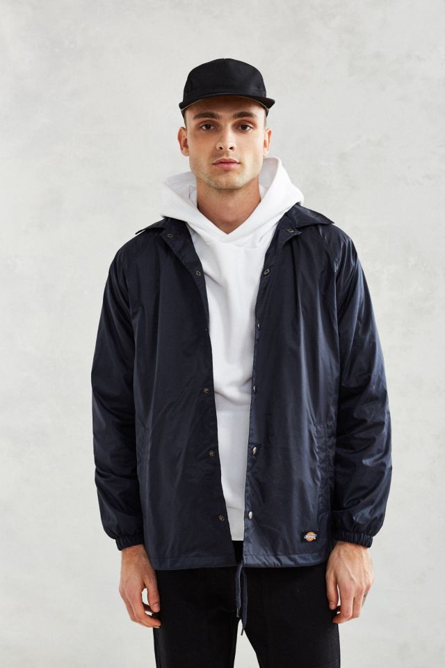 Men's snap front outlet nylon jacket