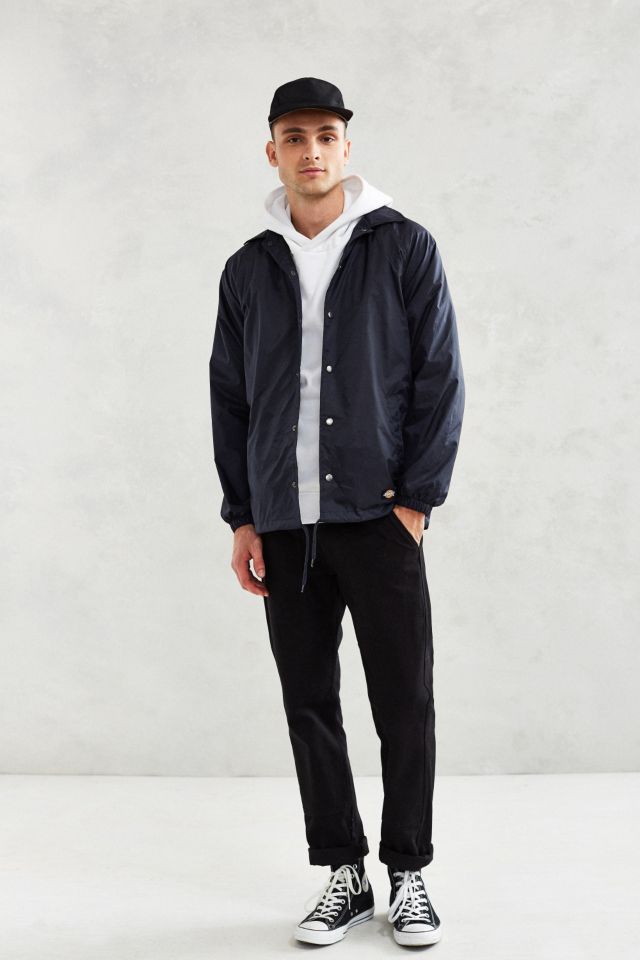 Dickies Snap Front Nylon Coaches Jacket #5