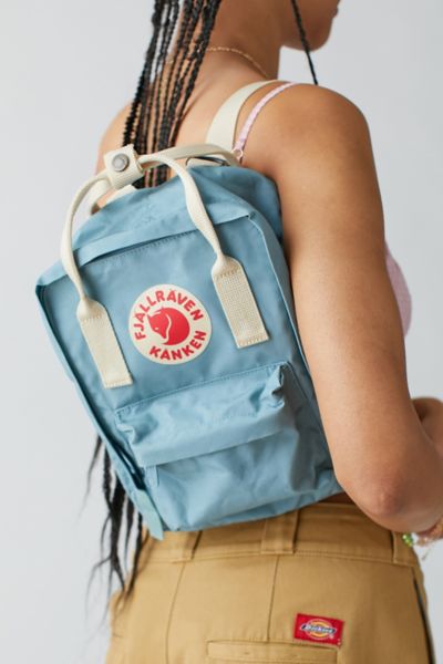 Fjallraven Women's Kanken Mini Backpack, Sky Blue, One Size