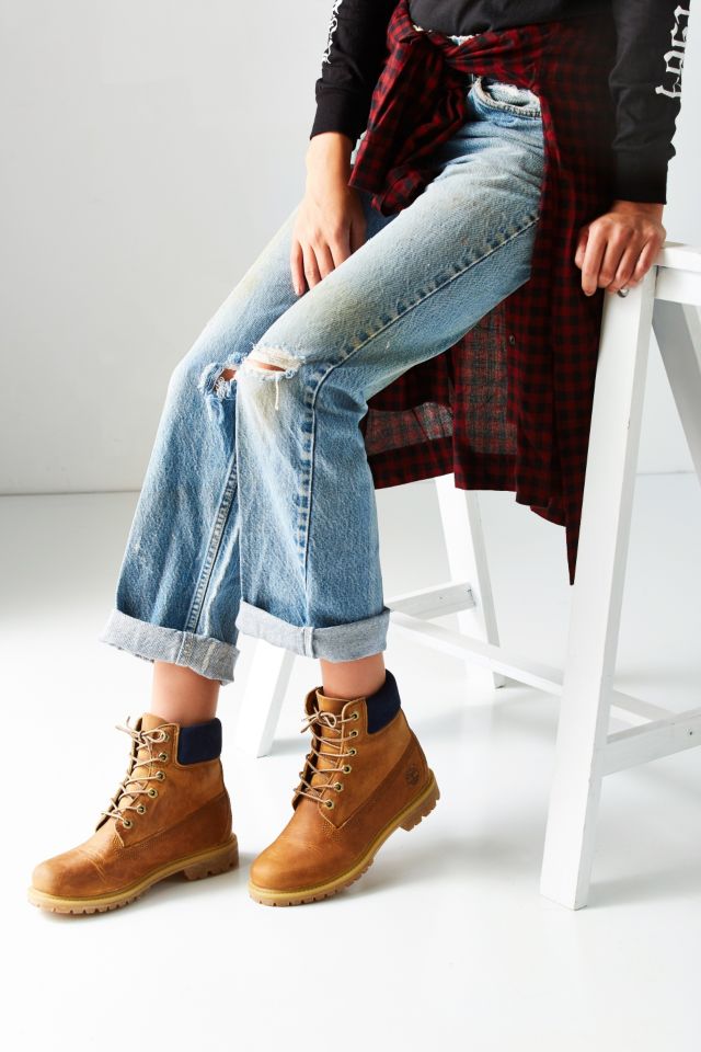 Womens timberland boots hot sale 6 inch premium