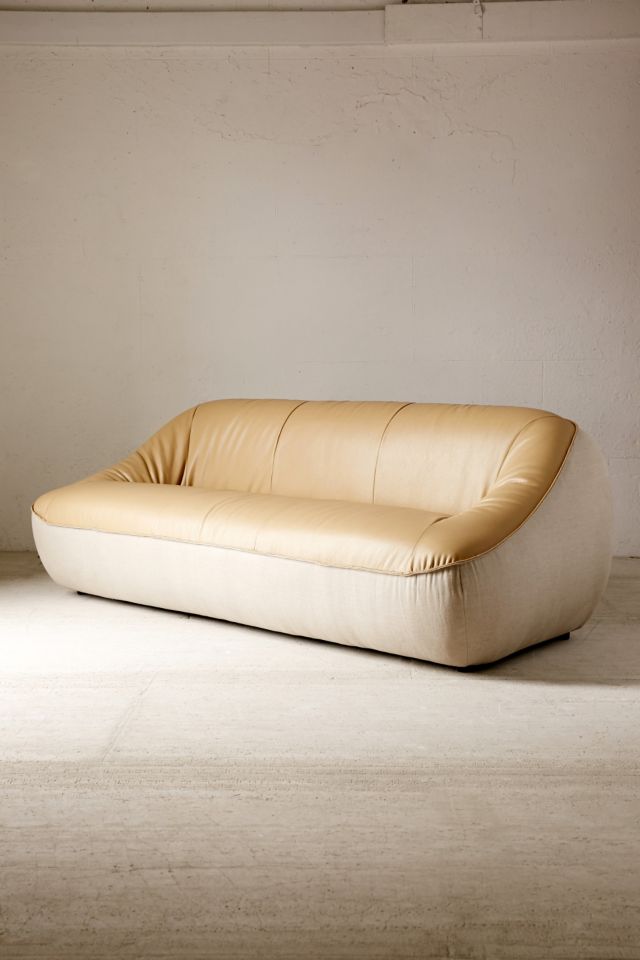 Leia Mixed Leather Sofa #2