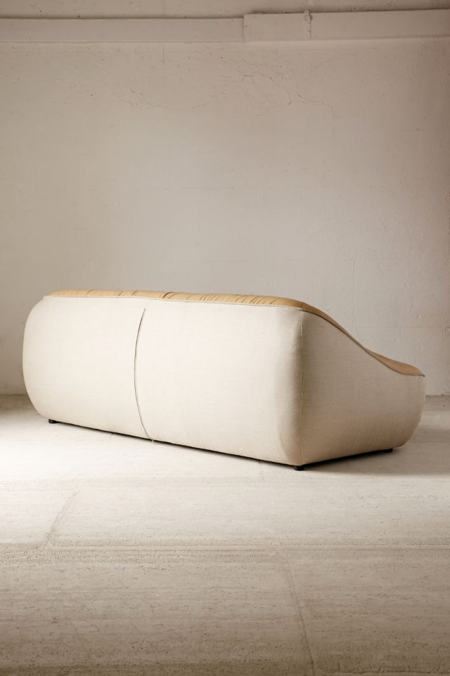 Leia Mixed Leather Sofa #4