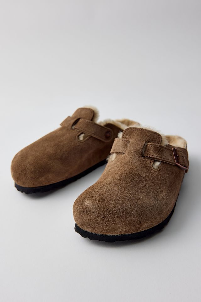 Birkenstock Women's Boston Shearling Clogs #1