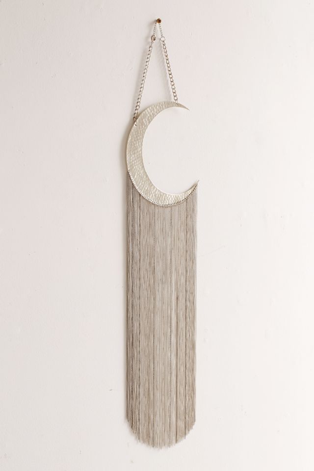 Moon Fringe Wall Hanging #1