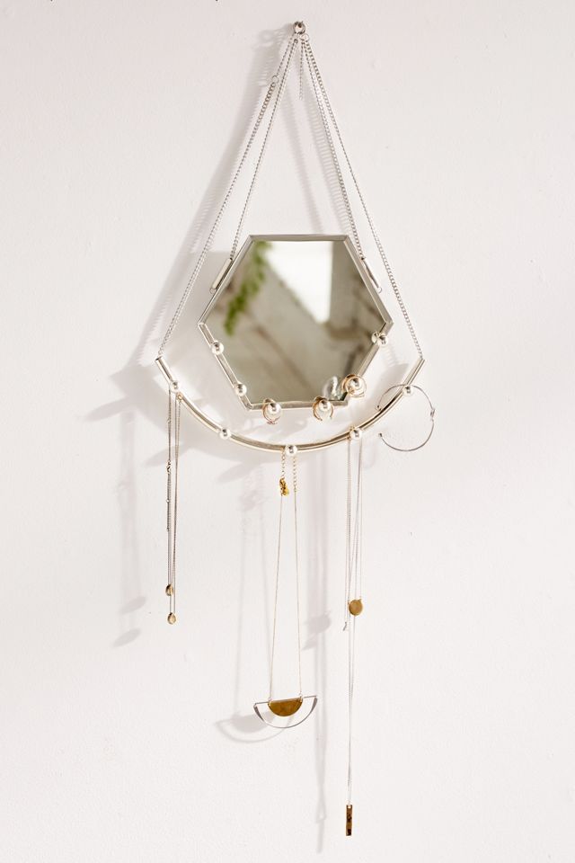 Curved Bar Hanging Jewelry Organizer Urban Outfitters