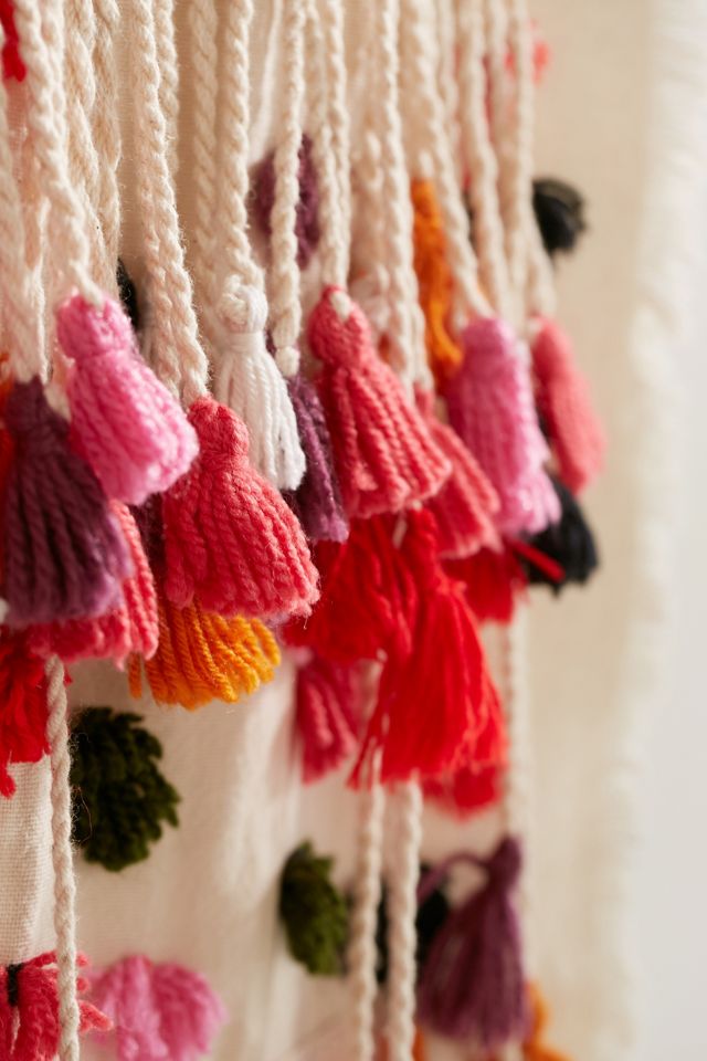 Pom-Pom Wall Hanging #2