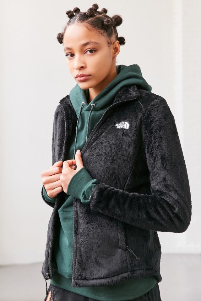 Fuzzy north face with hood new arrivals