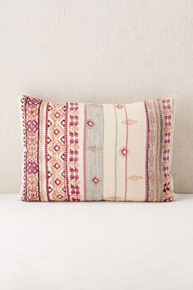 Agda Printed Yarn Pillow #1