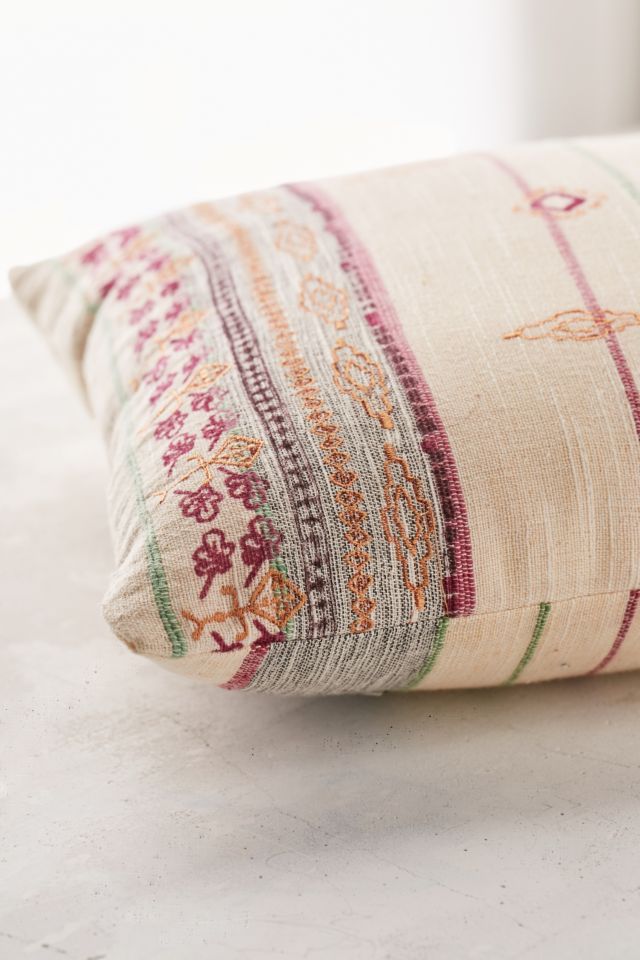 Agda Printed Yarn Pillow #3
