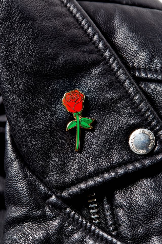 Big Bud Press Red Rose Pin #1