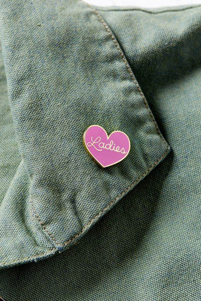 Big Bud Press Ladies Heart Pin #1