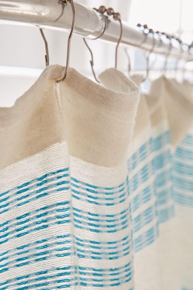 Isra Floating Weft Shower Curtain #2