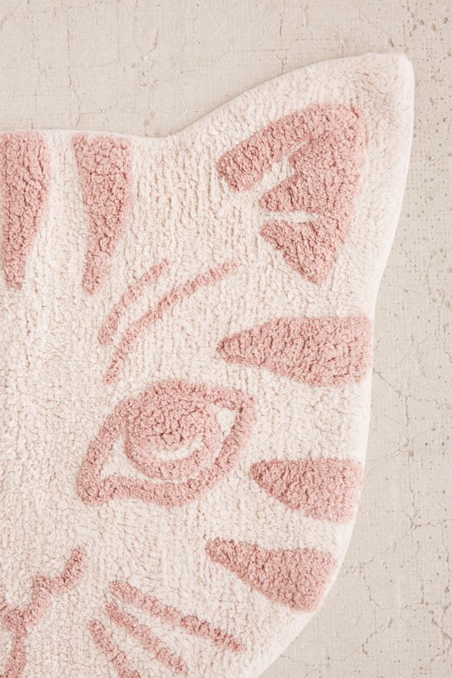 Cat Face Bath Mat #2