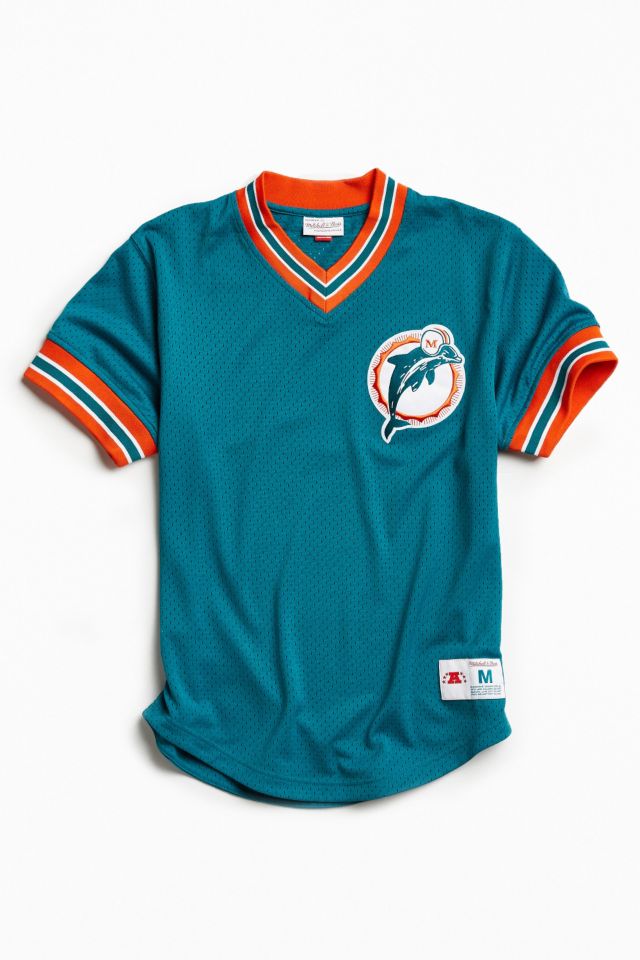 ASOS DESIGN Miami Dolphins NFL oversized t-shirt in mesh