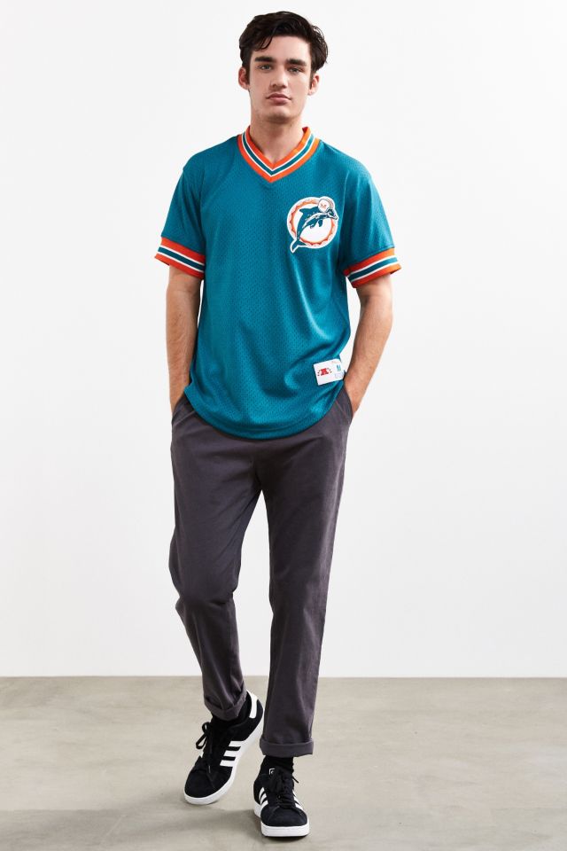 ASOS DESIGN Miami Dolphins NFL oversized t-shirt in mesh