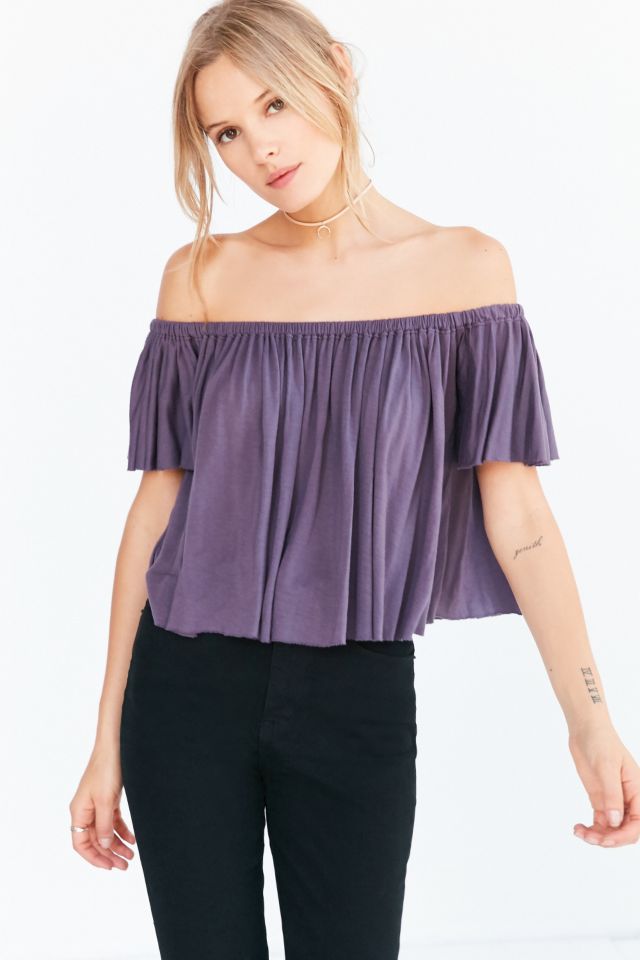 Truly Madly Deeply Lola Off-The-Shoulder Top #1