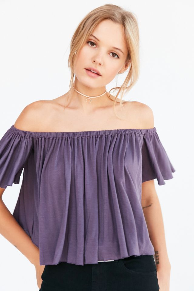 Truly Madly Deeply Lola Off-The-Shoulder Top #5