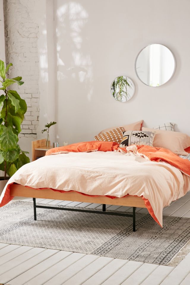 Reversible Linen Blend Duvet Cover #1